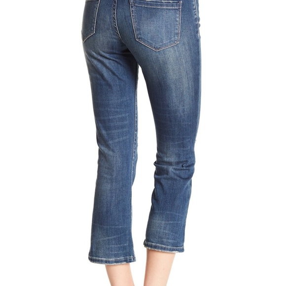 NWT BLANKNYC Denim Distressed Crop Jeans - Picture 3 of 5